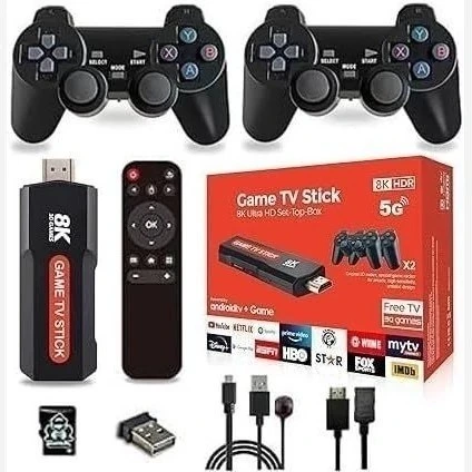 گیم استیک و اندروید باکس مدل Q9Max 2.