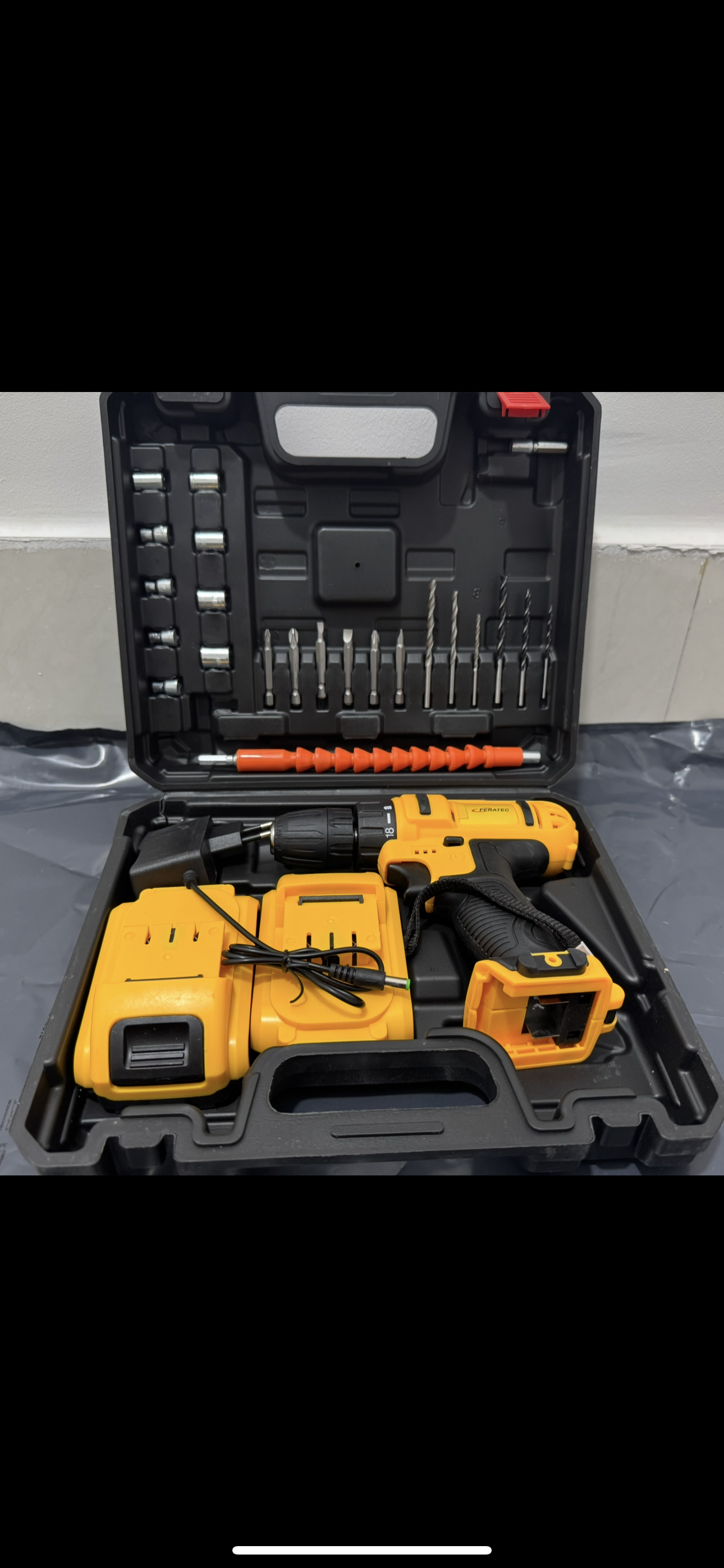 دریل شارژی feratec