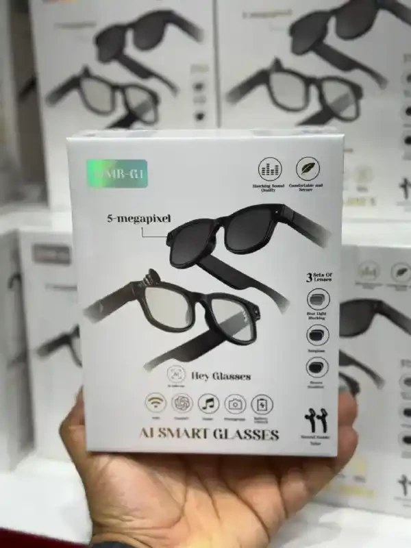عینک هوشمند دوربین دار مدل AIMB-G1 مجهز به هوش مصنوعی