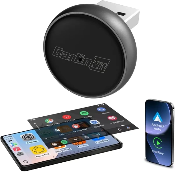 دانگل وایرلس کارپلی و اندروید اتو کارلینکیت مدل Mini Ultra3
